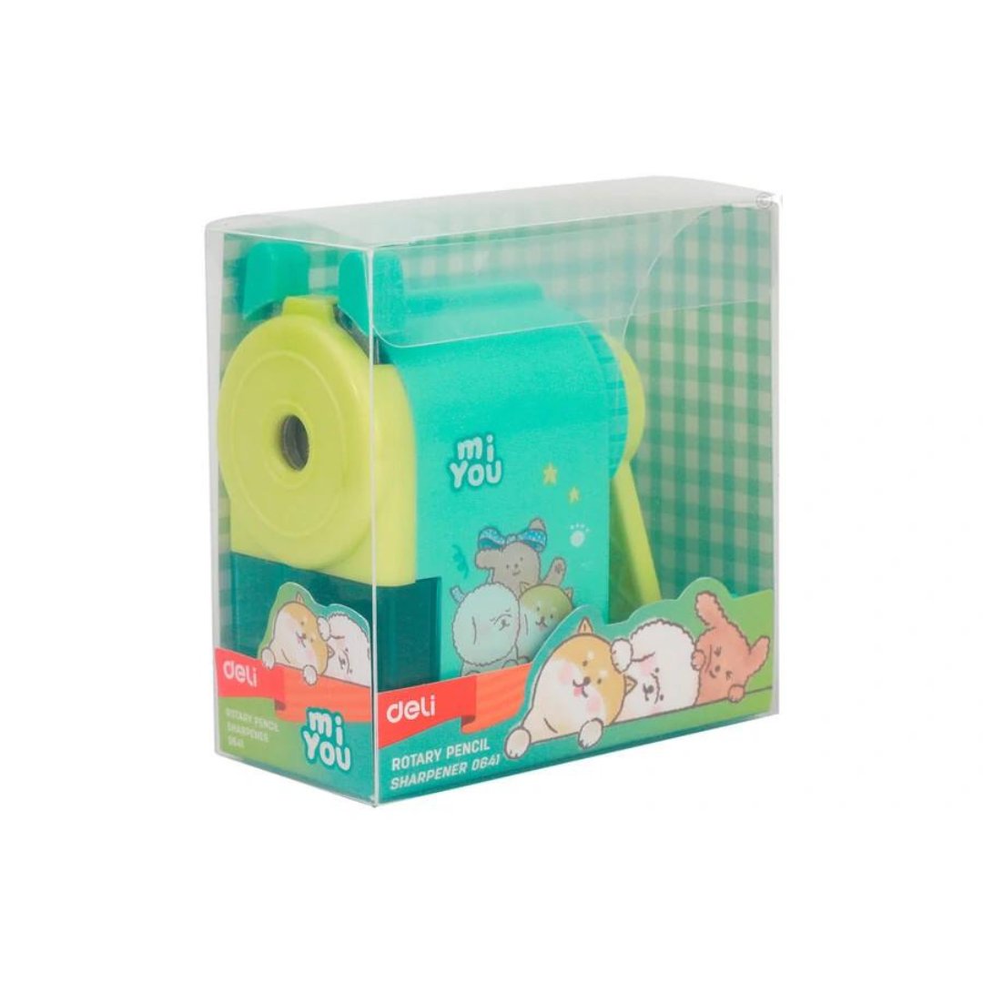 Deli Miyou Rotary Pencil Sharpener - SCOOBOO - 0641 - Sharpeners