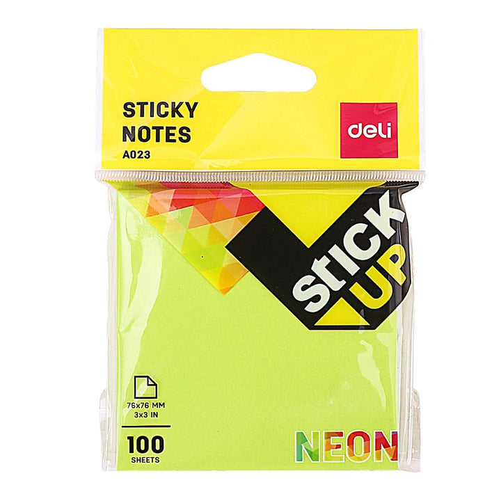 Deli Neon Stick Up - SCOOBOO - A02302 - Sticky Notes