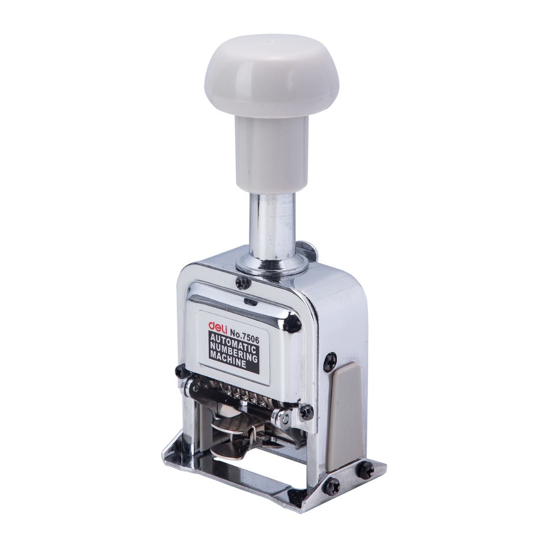 Deli Numbering Machine - SCOOBOO - 7506 - Punches