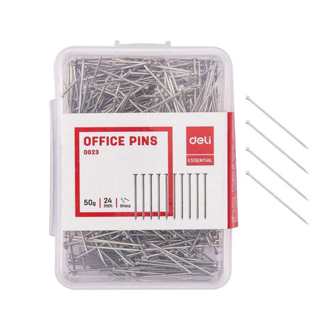 Deli Office Pins - SCOOBOO - 0023 - Paperclips, Fasteners & Rubber bands