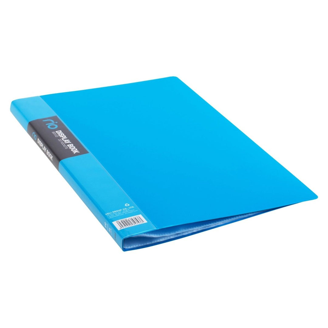 Deli Rio FC 20 Pockets Display Book - SCOOBOO - B011 02 - Folders & Fillings