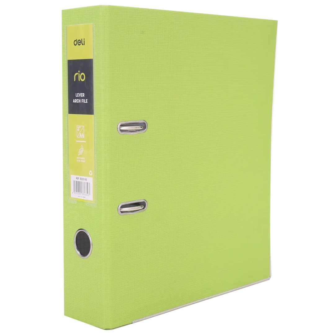 Deli Rio Lever Arch File A4 3" - SCOOBOO - B20160 - Folders & Fillings