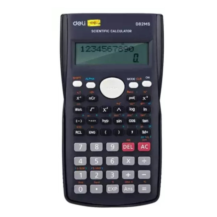Deli Scientific Calculator D82MS - SCOOBOO - D82MS - Calculator