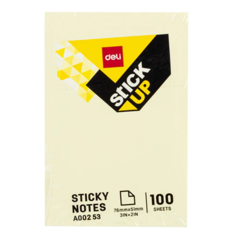 Deli Sticky Notes 3X2 Inch - SCOOBOO - A00253 - Sticky Notes