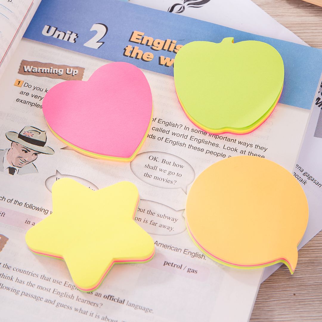 Deli Sticky Notes Neon - SCOOBOO - A03102 - Sticky Notes