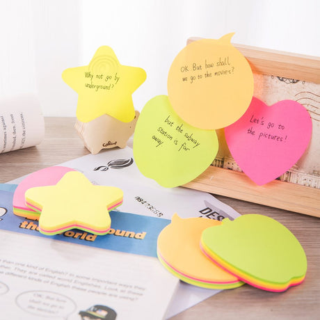 Deli Sticky Notes Neon - SCOOBOO - A03102 - Sticky Notes