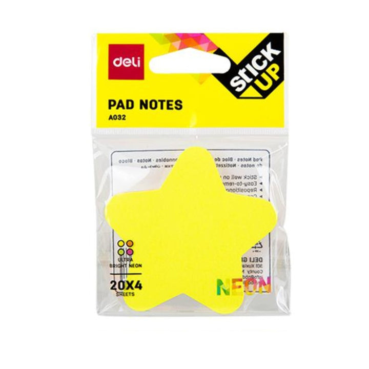 Deli Sticky Pads Neon - SCOOBOO - A03202 - Sticky Notes
