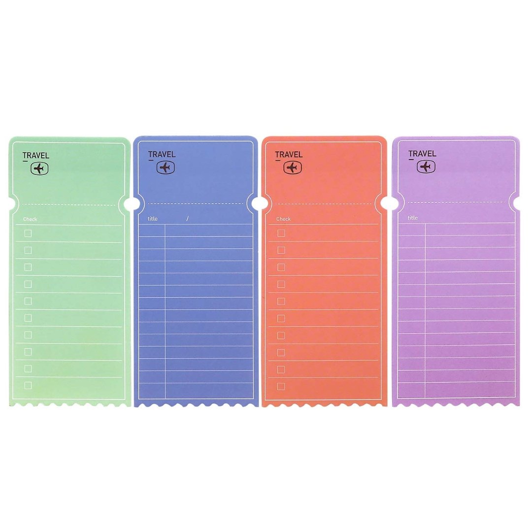 Deli Travel Sticky Notes - SCOOBOO - A55702 - Sticky Notes