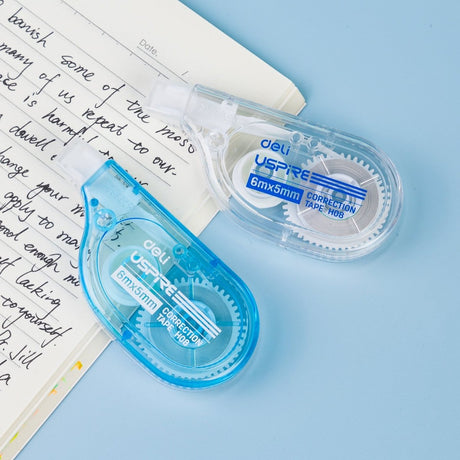 Deli Uspire Correction Tape - SCOOBOO - H08 - Eraser & Correction