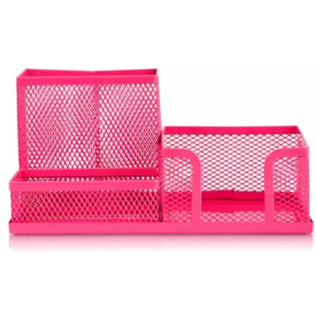 Deli W9154 Versatile Pen Holder - SCOOBOO - 9154-Pink - Desktop Organiser