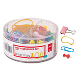 DELI WZ20703 DESK ACCESSORIES - SCOOBOO - Z20703 - Paperclips, Fasteners & Rubber bands