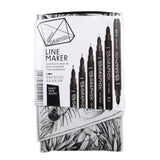 Derwent Graphic Line Maker Drawing Pen Set - SCOOBOO - 2302206 - Fineliner