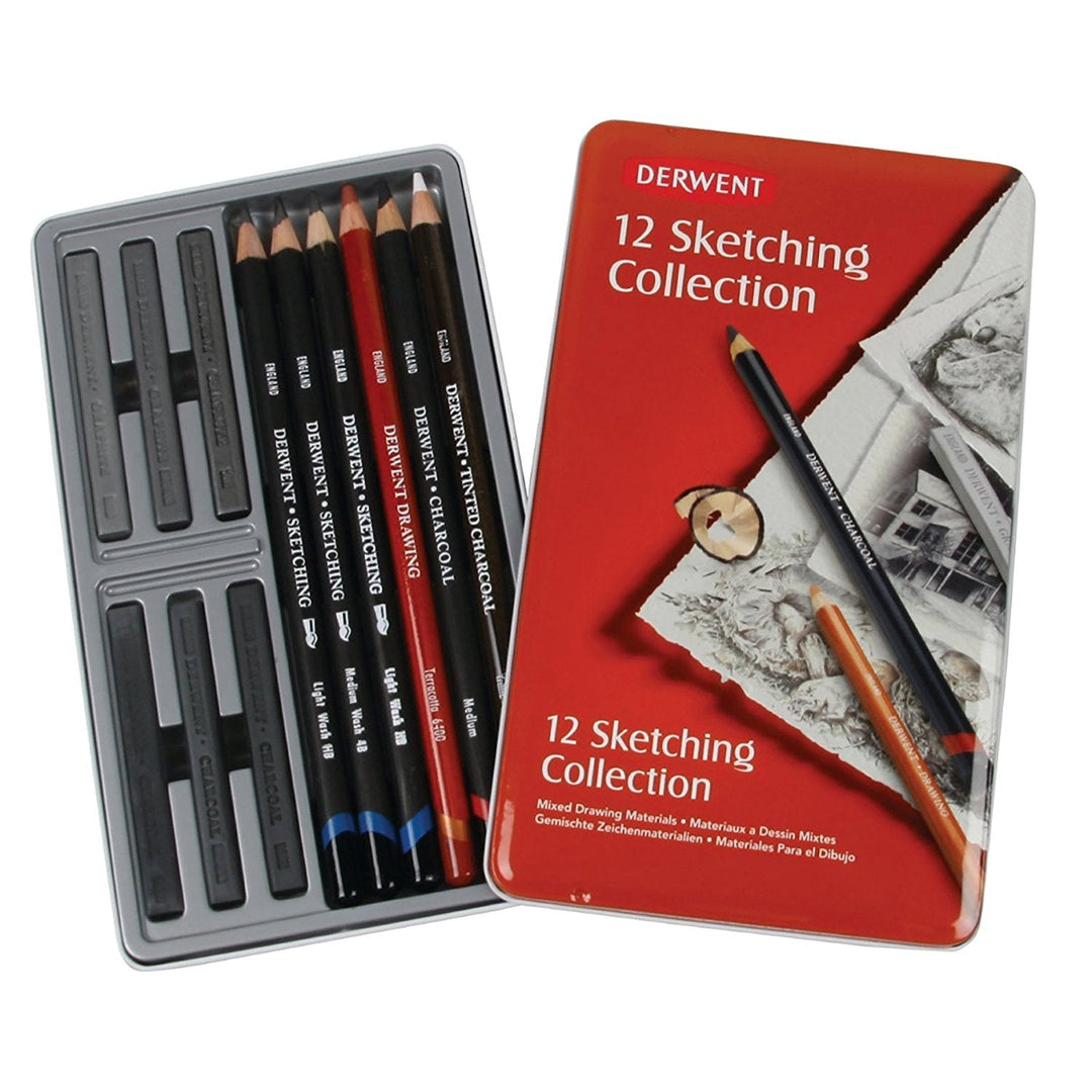 Derwent Sketching Collection - SCOOBOO - 34305 - Sketch pencils