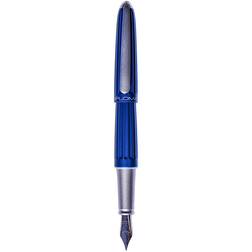 Diplomat Aero Fountain Pen - SCOOBOO - DP_D40306021_AER_BLU_FPEF - Fountain Pen