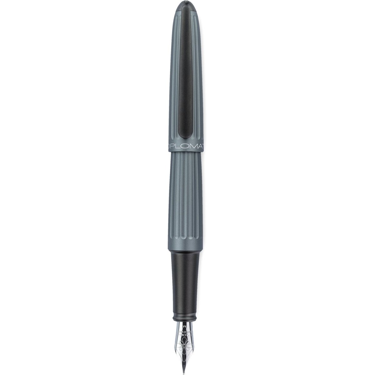 Diplomat Aero Fountain Pen - SCOOBOO - DP_D40314021_AER_GRY_FPEF - Fountain Pen