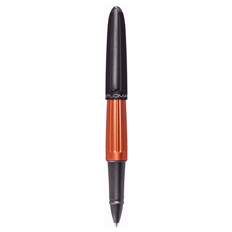 Diplomat Aero Roller Ball Pen - SCOOBOO - DP_D40313030_AER_BLKORN_RB - Roller Ball Pen