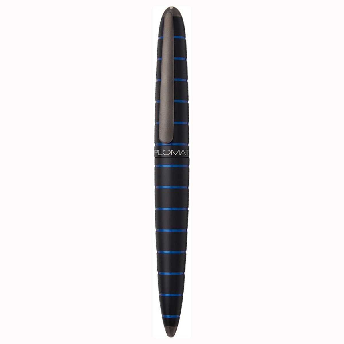 Diplomat Elox Black/Blue 14K Gold Fountain Pen - SCOOBOO - DP_ELX_BLKBLU_14_FPEF_D40352011 - Fountain Pen