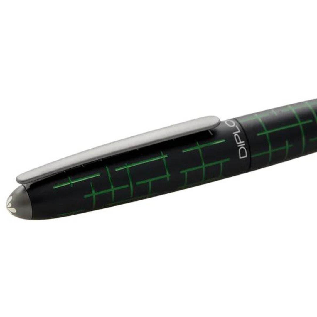 DIPLOMAT Elox Matrix Green Ballpoint Pen - SCOOBOO - D40363040 - Ball Pen