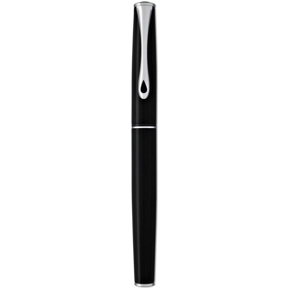 Diplomat Esteem Black Lacquer Fountain Pen - SCOOBOO - DP_D10424620_ESTM_BLK_LQ_FPF - Fountain Pen