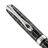 Diplomat Excellence A Plus Rhomb Guilloche Lapis Black easyFLOW Ball Pen D40101040 - SCOOBOO - DP_D40101040_EXC_A_RH_GUI_LPBLK_BP - Ballpoint Pen