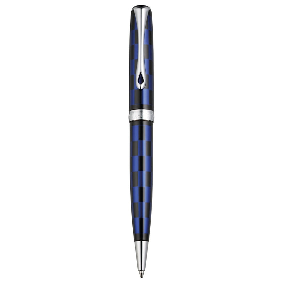 Diplomat Excellence A Plus Rome Black Blue easyFLOW Ball Pen D40103040 - SCOOBOO - DP_D40103040_EXC_A_RM_BLK_BLU_BP - Ballpoint Pen
