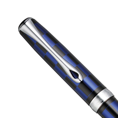 Diplomat Excellence A Plus Rome Black Blue easyFLOW Ball Pen D40103040 - SCOOBOO - DP_D40103040_EXC_A_RM_BLK_BLU_BP - Ballpoint Pen