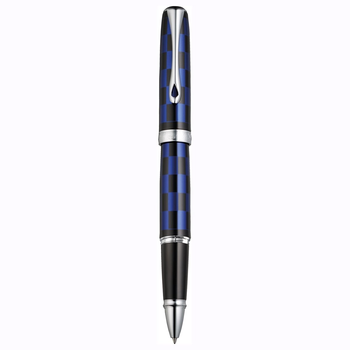 Diplomat Excellence A Plus Rome Black Blue Roller Ball Pen D40103030 - SCOOBOO - DP_D40103030_EXC_A_RM_BLK_BLU_RB - Roller Ball Pen