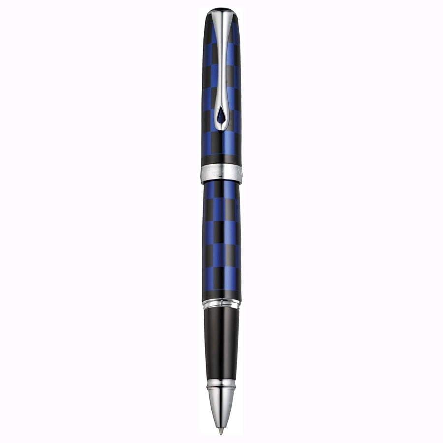 Diplomat Excellence A Plus Rome Black Blue Roller Ball Pen D40103030 - SCOOBOO - DP_D40103030_EXC_A_RM_BLK_BLU_RB - Roller Ball Pen