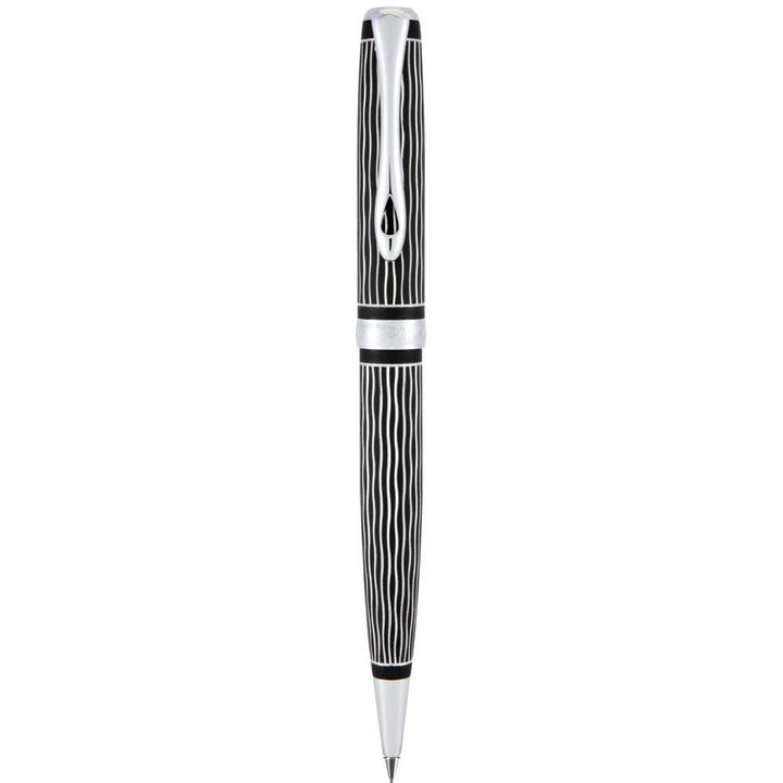 Diplomat Excellence A Plus Wave Guilloche Lapis Black Mechanical Pencil (0.7MM) D40104050 - SCOOBOO - DP_D40104050_EXC_A_WV_GUI_LPBLK_MP07 - Mechanical Pencil