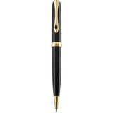 Diplomat Excellence A2 Black Lacquer Gold Mechanical Pencil (0.7MM) D40203050 - SCOOBOO - DP_D40203050_EXC_A2_BLK_LQ_GLD_MP07 - Mechanical Pencil