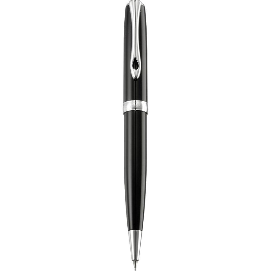 Diplomat Excellence A2 Black Lacquer Mechanical Pencil (0.7MM) D40202050 - SCOOBOO - DP_D40202050_EXC_A2_BLK_LQ_MP07 - Mechanical Pencil