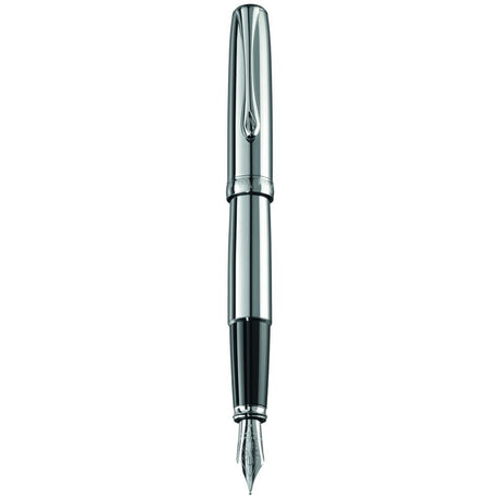 Diplomat Excellence A2 Chrome Fountain Pen - SCOOBOO - DP_D40201025_EXC_A2_CHR_FPM - Fountain Pen