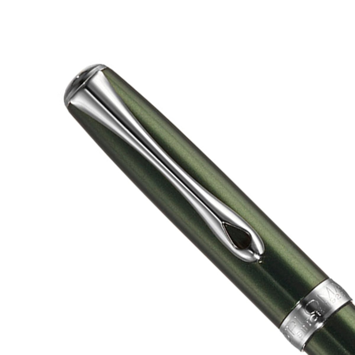 Diplomat Excellence A2 Evergreen/Chrome easyFLOW Ball Pen D40212040 - SCOOBOO - DP_D40212040_EXC_A2_GRNCHR_BP - Ballpoint Pen