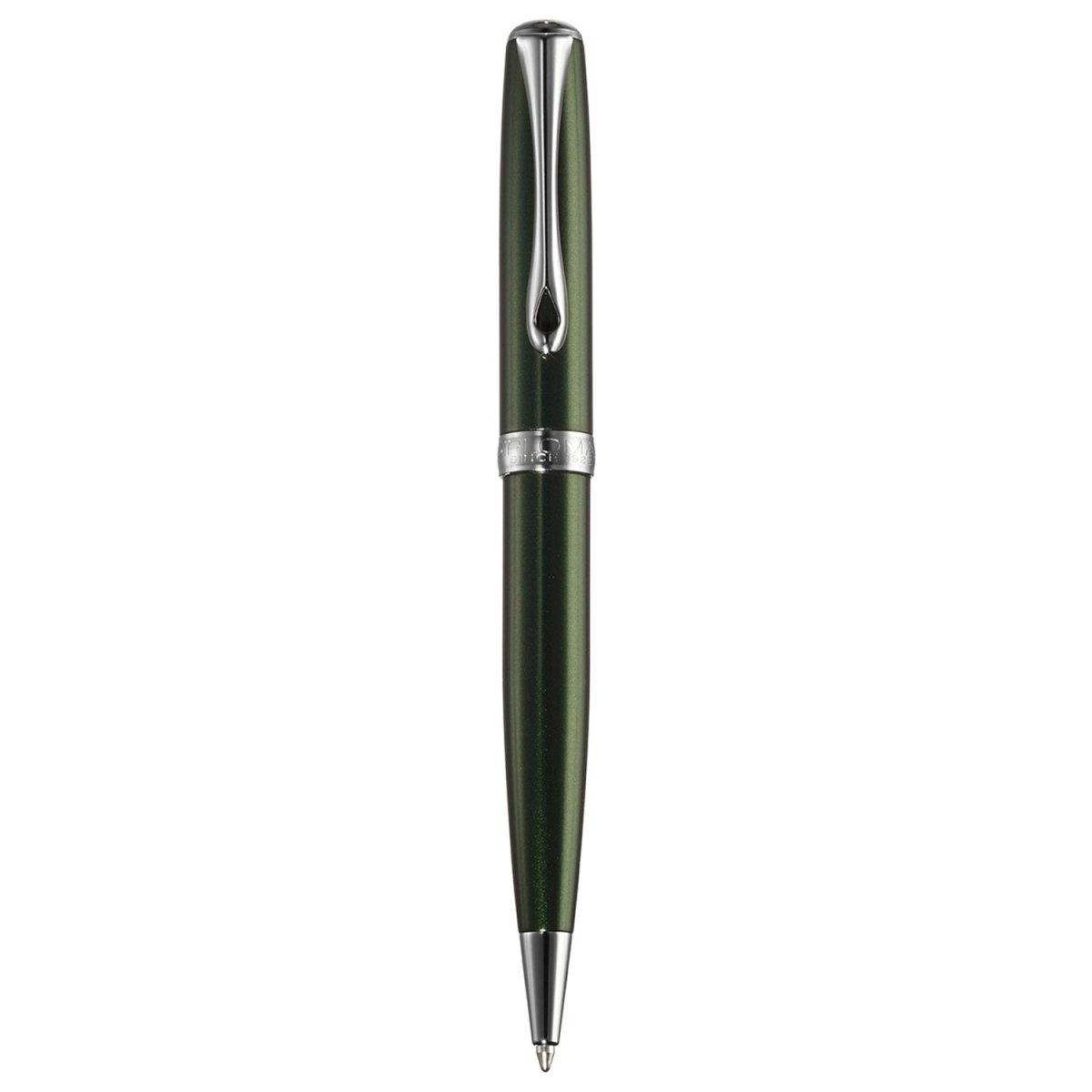 Diplomat Excellence A2 Evergreen/Chrome easyFLOW Ball Pen D40212040 - SCOOBOO - DP_D40212040_EXC_A2_GRNCHR_BP - Ballpoint Pen