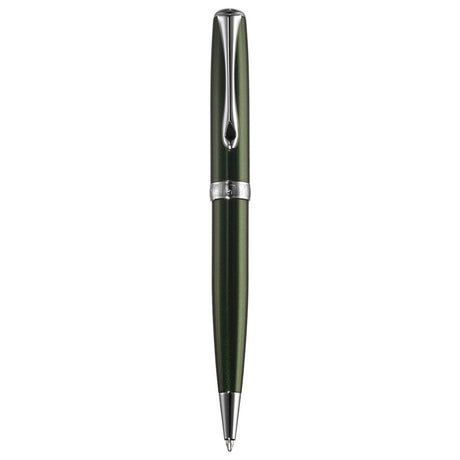 Diplomat Excellence A2 Evergreen/Chrome easyFLOW Ball Pen D40212040 - SCOOBOO - DP_D40212040_EXC_A2_GRNCHR_BP - Ballpoint Pen