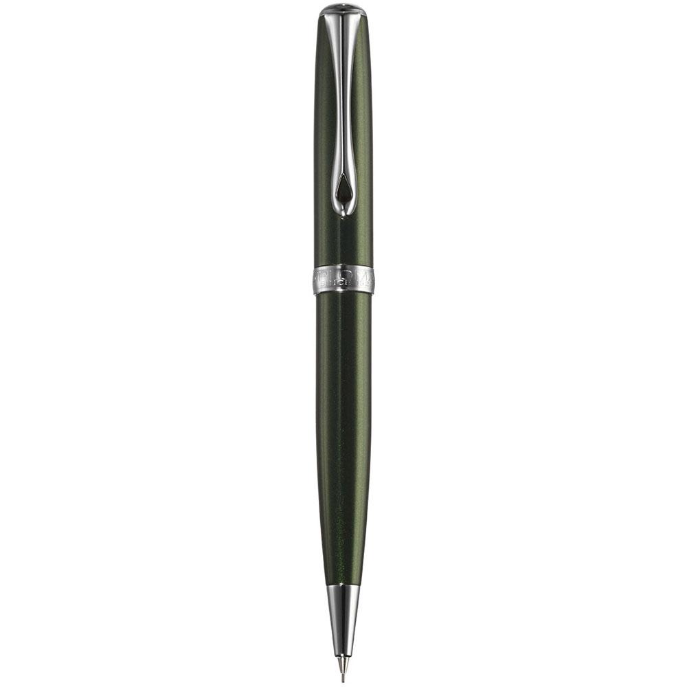 Diplomat Excellence A2 Evergreen/Chrome Mechanical Pencil (0.7MM) D40212050 - SCOOBOO - DP_D40212050_EXC_A2_GRNCHR_MP07 - Mechanical Pencil