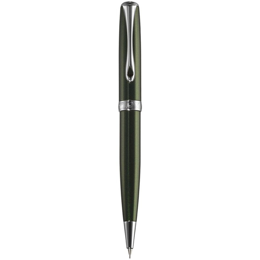 Diplomat Excellence A2 Evergreen/Chrome Mechanical Pencil (0.7MM) D40212050 - SCOOBOO - DP_D40212050_EXC_A2_GRNCHR_MP07 - Mechanical Pencil