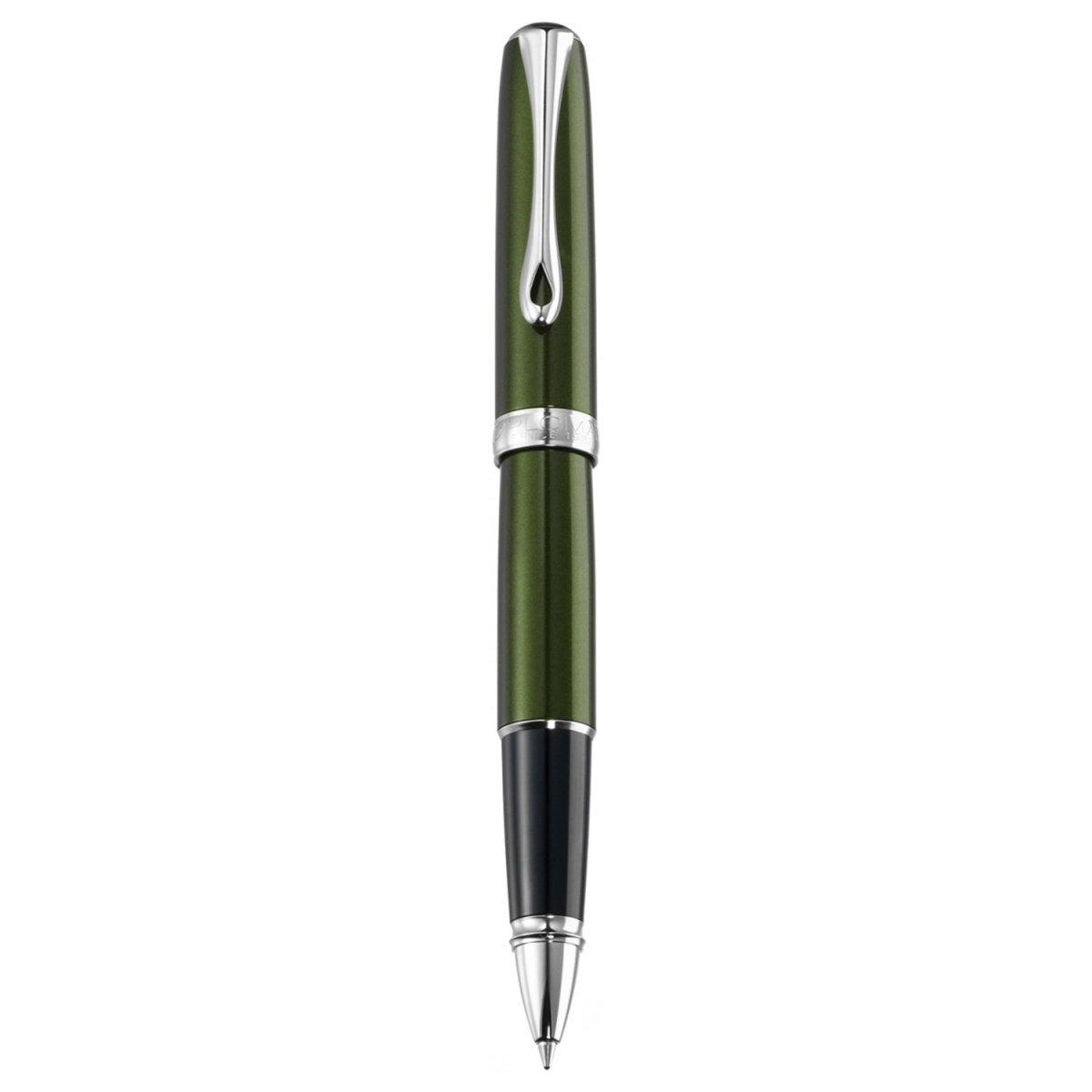 Diplomat Excellence A2 Evergreen/Chrome Roller Ball Pen D40212030 - SCOOBOO - DP_D40212030_EXC_A2_GRNCHR_RB - Roller Ball Pen