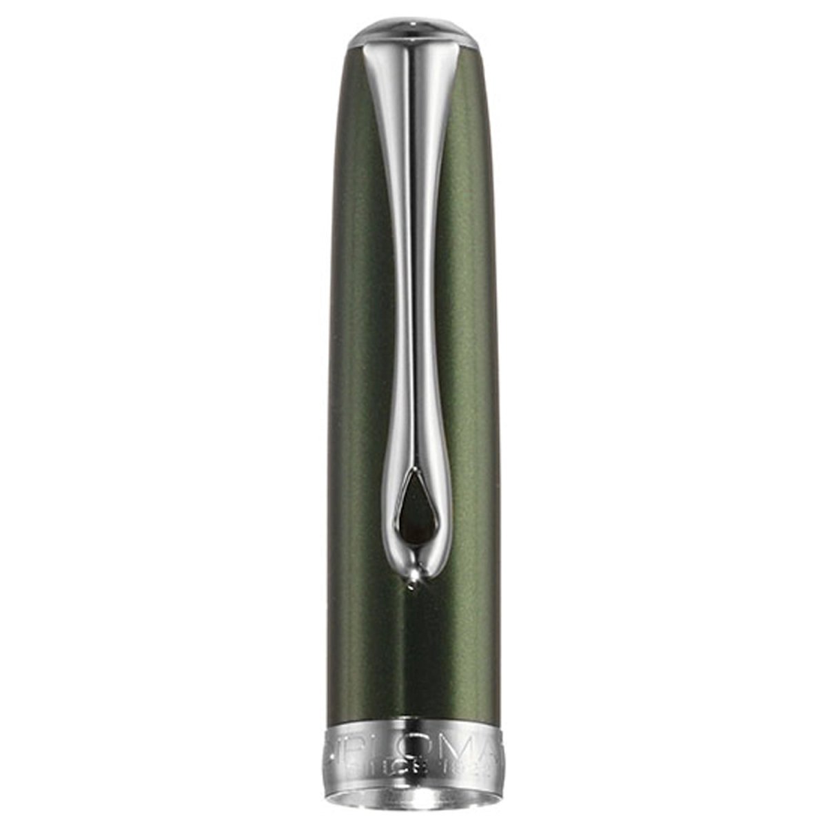 Diplomat Excellence A2 Evergreen/Chrome Roller Ball Pen D40212030 - SCOOBOO - DP_D40212030_EXC_A2_GRNCHR_RB - Roller Ball Pen