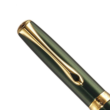 Diplomat Excellence A2 Evergreen/Gold easyFLOW Ball Pen D40211040 - SCOOBOO - DP_D40211040_EXC_A2_GRNGLD_BP - Ballpoint Pen