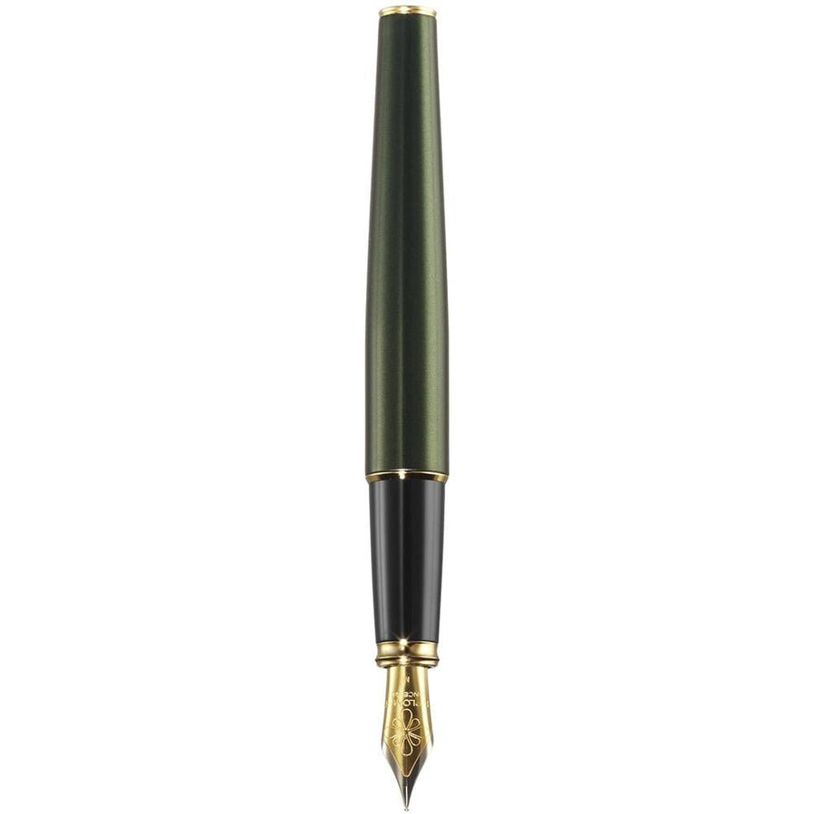 Diplomat Excellence A2 Evergreen/Gold Fountain Pen - SCOOBOO - DP_D40211025_EXC_A2_GRNGLD_FPM - Fountain Pen