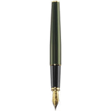 Diplomat Excellence A2 Evergreen/Gold Fountain Pen - SCOOBOO - DP_D40211025_EXC_A2_GRNGLD_FPM - Fountain Pen