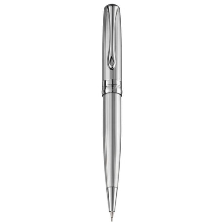 Diplomat Excellence A2 Guilloche Chrome Mechanical Pencil (0.7MM) D40207050 - SCOOBOO - DP_D40207050_EXC_A2_GUI_CHR_MP07 - Mechanical Pencil