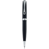 Diplomat Excellence A2 Lapis Black Matt Chrome Mechanical Pencil (0.7MM) D40204050 - SCOOBOO - DP_D40204050_EXC_A2_LPBLK_MTCHR_MP07 - Mechanical Pencil