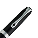 Diplomat Excellence A2 Lapis Black Matt Chrome Roller Ball Pen D40204030 - SCOOBOO - DP_D40204030_EXC_A2_LPBLK_MTCHR_RB - Roller Ball Pen