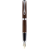 Diplomat Excellence A2 Marrakesh Chrome 14K Gold Fountain Pen - SCOOBOO - DP_D40214015_EXC_A2_MRKHCHR_14_FPM - Fountain Pen