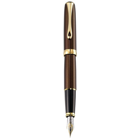 Diplomat Excellence A2 Marrakesh Gold 14K Gold Fountain Pen - SCOOBOO - DP_D40213015_EXC_A2_MRKHGLD_14_FPM - Fountain Pen