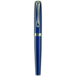 Diplomat Excellence A2 Midnight Blue/Chrome 14K Gold Fountain Pen - SCOOBOO - DP_D40209015_EXC_A2_BLUCHR_14_FPM - Fountain Pen
