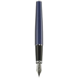 Diplomat Excellence A2 Midnight Blue/Chrome Fountain Pen - SCOOBOO - DP_D40209025_EXC_A2_BLUCHR_FPM - Fountain Pen