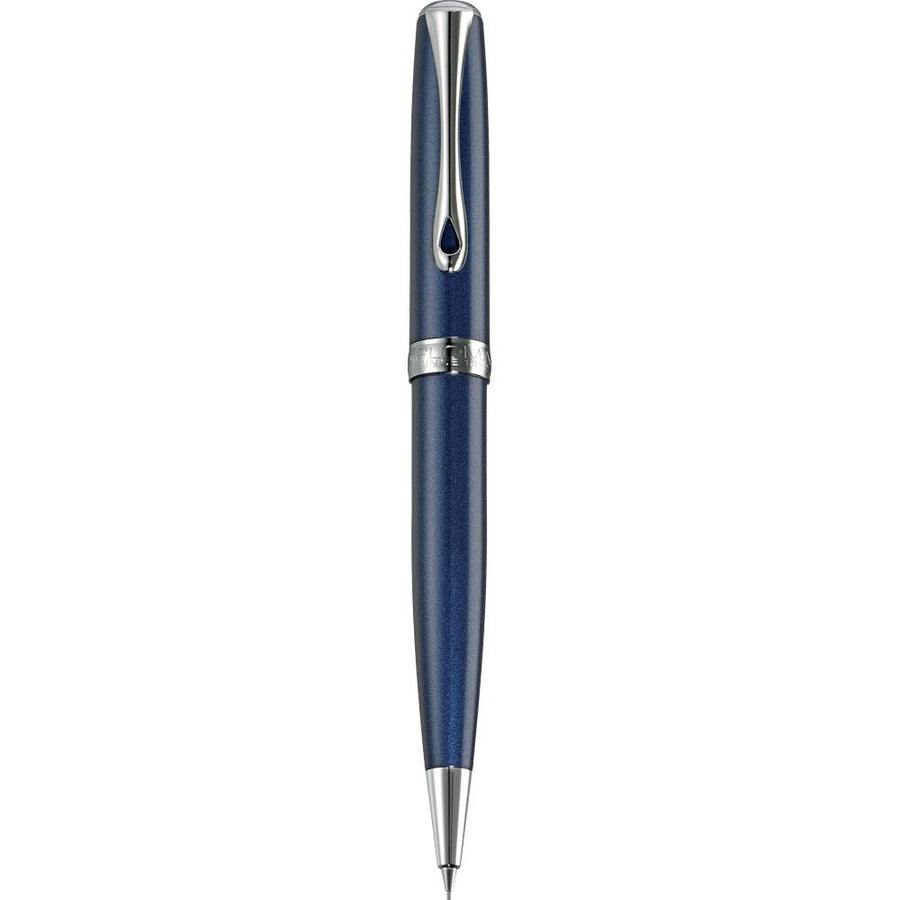 Diplomat Excellence A2 Midnight Blue/Chrome Mechanical Pencil (0.7MM) D40209050 - SCOOBOO - DP_D40209050_EXC_A2_BLUCHR_MP07 - Mechanical Pencil